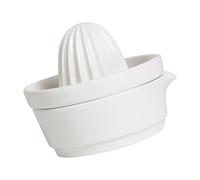 Générique Presse-fruits Manuel en Céramique Blanc, 1 Pièce, Extraction Rapide de Jus de Citron et Agrumes, Presse-agrumes Compact Cuisine, Ustensile Pratique et Gain de Temps