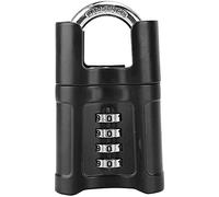 Générique Prévade de Combinaison, Verrouillage de Code, 4 Chiffres Lock Combinaison étanche de sécurité Mot de Passe de Mot de Passe maître for la Combinaison de la Valise de Gymnase de Gymnase