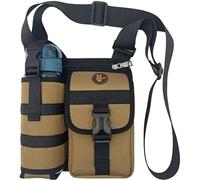 Générique Prevalentn Shoulder Bag, Prevalente Shoulder Bag With Water Bottle and Umbrella Holder Crossbody for Workout Going Out (Khaki,Small)