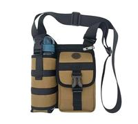 Générique Prevalentn Shoulder Bag, Shoulder Bags With Water Bottle Holder, for Workout Going Out (Khaki)