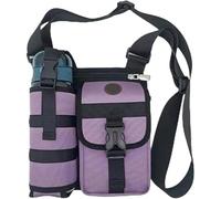 Générique Prevalentn Shoulder Bags with Water Bottle Holder, Prevalentn Multi Compartment Lightweight Outdoor Travel Crossbody Bag (Pruple)