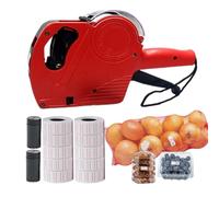 Générique Pricing Tag Machine, Pricing Label Handheld Labeling Machine for Retail Shop, Practical Pricing Labeler Code Tagging Maker for Cafe Supermarket, Practical Labeling Tool for Cafes