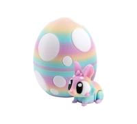 Générique Printed Egg Figurine, Rabbit Inside Decoration, Hollow Shell with, Easter Party Favor with Creative Build, Kids Boys Teen Gift with Fun Design, Family Fidget Toy for Christmas