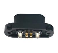 Générique Prise de connecteur de Port d ' Alimentation pour Chargement de Scooter électrique, siège de Prise à Broche en cuivre avec Trou de, Conception de réparation, Prise de Batterie, entrée de,