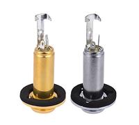 Générique Prise de jack fin guitare acoustique électrique 6 35 mm 1 4 pouce en cuivre avec vis Pièces et accessoires