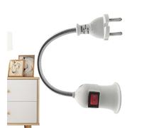 Générique Prise de l'ampoule, support de bulbe | E27 Base lumineuse - Porte-lampe résistant à la chaleur, visser l'adaptateur de remplacement pour l'éclairage intérieur, lecture