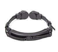 Générique Prise de Microphone de Casque d'écouteur de Micro de Vibration Tactique Résistante Télescopique de Gorge de 7,1 mm pour le Talkie-Walkie