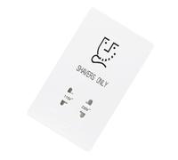 Générique Prise Murale Électronique 220V pour Rasoir à Barbe Prise pour Rasoir en Verre Cristal Blanche Sécurité Anti-Insertion Unipolaire Adaptée pour Hôtel et Salle de Bain