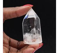 Générique Prisme Quartz de 75 grammes et 65 millimètres, Minéral Quartz de Madagascar, Pierre Naturelle, Une Seule pièce Disponible, Art minéral, Pierre Porte-Bonheur