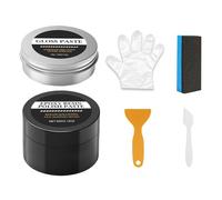 Générique Pro Gloss Compound, Advanced Resin Paste, 10.5 Ounce Buffing Kit with Smooth Action, Fine Abrasive Glass Restorer, Clear Scratch Remover with Cream Formula, Repairer for Table & Art