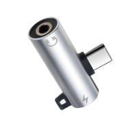 Générique Processeur USB Fonctionnel Multiple pour 3 Écouteurs et Alimentation électrique Bâtiment en Aluminium Écouteurs USB et processeur de périphérique