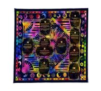Générique Professional Tarot Mat - Altar Mat for Beginners, Tarot Cloth Classic Divination Cloth for Reading Cards Meditation Beginners Professional Grade Top Grade Spiritual Accessory Set