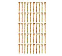 Générique Professional Wood Golf Tees - 50 Pack Natural Hardwood Tees for Consistent Ball Placement & Durability | Unfinished Birch Teês for Driving Range, Training & Outdoor Park Practice