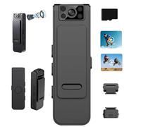 Générique Proficiencyi Camera, HD 1080p Noise Reduction Camera WiFi, Mini Portable Wearable Video Cameras, with Audio and Video Recording, Night Vision Function, for Driver, Lecture (Basic,128G)
