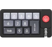 Générique Programmable Keyboard - Mechanical Keyboard with RGB Backlight, One Hand Numeric Keypad with Hot Interchangeable Joystick for Typing Music Production Trading Setup and PC Game