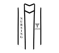 Générique Programme officiel de soins infirmiers 2026 Étole honorable Luxueuse bandoulière d ' étudiant bordée de pour la ceinture d ' épaule de des diplômes du jour de rentrée