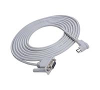 Générique Programming Cable Replacement, PLC Professional Programs Cable, Black Multipurpose USB Cord with Driver Disk, Stable Data Transfer, Portable Program Cables for Industrial Equipment Use