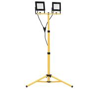 Générique Projecteur à LED avec trépied 2x50 W Blanc Froid,Luminaires,Projecteurs-149661