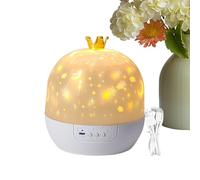 Générique Projecteur De Lumière Étoilée | Lampe Portable Avec Fonction Musicale - Projecteur pour la Pièce Rotatif à 360 Degrés | Pour Chambre D', Chambre De Bébé, Mur, Sommeil, Heure Du Coucher Et