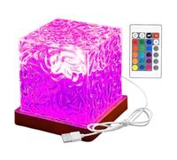 Générique Projecteur De Lumières | Lampe de Chevet avec Télécommande - Lampe De Chevet Projecteur Lumineux - Pour Nuit Salle De Bain Salon Maison Méditation Chambre Fête D'Anniversaire Noël