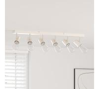 Générique Projecteur de Plafond 6 Voies Ajustable en Nickel brossé E27,Projecteurs,1.25KG-4108190