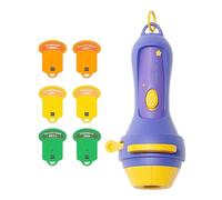 Générique Projecteur D'histoires pour - Ensemble De Éducatifs avec Lampe De Poche, Dispositif De Torche d'apprentissage Interactif, Kit De Projection Préscolaire | Expérience Visuelle sur Le Thèm