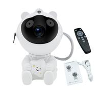 Générique Projecteur Galaxie Astronaute - Projecteur Étoilé Astronaute Rotatif,Lampe Étoilée Plafond Multi-Fonctions Projection Réaliste pour et Adultes