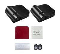 Générique Projecteur Lumière Pour Portière De Voiture | Paire Ailes Automobile Lumière D'accueil | Lampes Ambiance Éclairage Sol Automatique Accessoires Pour Famille Amis Hommes Femmes