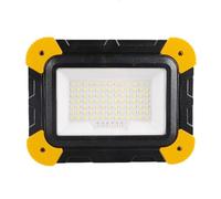 Générique Projecteur rechargeable - Lampe de paysage pliable, projecteur multi-angle, projecteurs à faisceau haute intensité, dispositif d'éclairage de tâche sans fil, accessoire d'éclairage portable