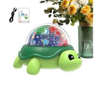 Générique Projecteur Veilleuse | Mignon Projecteur Lumière Chambre Enfant | Lampe Décorative Tortue 4 Couleurs Ambiance Lumineuse Chambre Bébé Ado Décoration
