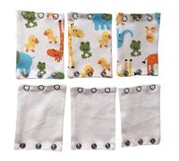 Générique Prolongateur De Body Bébé | 6 Pièces Prolongateur Réutilisable pour Combinaison Bébé,Accessoire d'extension pour pyjama bébé au quotidien à la maison et en crèche