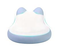 Générique Prone Pillow - All Position Cat Ear Support for Deep Sleep | Ergonomic Face-Down Design with Breathable Hollow Core & Velvet Cover for Reading, Napping, Hotel Stays and Post- Recovery