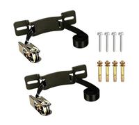Générique Propane Holder - Steel Wall Bracket, Adjustable Fastening Mount | Air Tank Wall Mount for Garage Patio Factory Commercial Warehouse Generator Heater