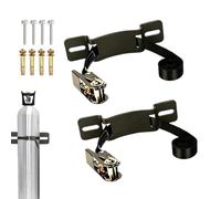 Générique Propane Tank Mount Adjustable Strap, Propane Tank Holder | Air Tank Wall Mount For Garage Patio Factory Commercial Generator Heater Warehouse BBQ