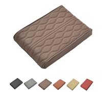 Générique Proposition/Propostion Memory Cotton Car Armrest Box, Auto Leather Waterproof Center Middle Console Cover Pad, Memory Foam Previousin Cars Armrest Cover (1 Pcs*Coffee)