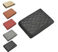 Générique Proposition/Propostion Memory Cotton Car Armrest Box Pad, Auto Leather Waterproof Center Middle Console Cover Pad, 2025 Universal Style Auto Armrest Box Cover (Black)