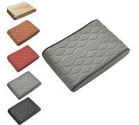Générique Proposition/Propostion Memory Cotton Car Armrest Box Pad, Auto Leather Waterproof Center Middle Console Cover Pad, 2025 Universal Style Auto Armrest Box Cover (Grey)