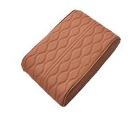 Générique Proposition/Propostion Memory Cotton Car Armrest Box Pad - Universal Leather Waterproof Center Console Cushion Cover, Armrest Protector for Cars, SUV & Truck (Brown,Small)
