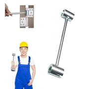 Générique Prosperousk/Circulate Door Hinge Adjustment Tool, Door Hinge Repair Tool, Double Headed Seam Adjustment, Round Bolt Hand Tools Adjustable Wrench Tools (14-19 Mm)