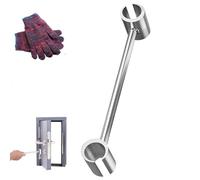 Générique Prosperousk Door Hinge Adjustment Tool, 8-19mm & 19-25mm Hinges Gap Adjusting Wrench, Heavy Duty Door Hinge Repair Tool, for Residential,fire Security Doors, Easy Repair (19-25mm)