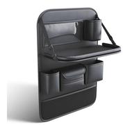 Générique Protecteur Arrière de Siège Auto, organisateur de dossier de siège de voiture en cuir avec table multifonction, pour Ford Transit Custom 2012-2023, sac de rangement suspendu voiture enfant