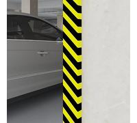 Générique Protecteur d'angle Jaune et Noir 6x2x101,5 cm PU,Entreprise & Industrie,Signalétique,Panneaux de Parking et de stationnement-153095