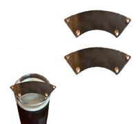 Générique Protecteur de Barbe Portable, Protecteur de Moustache, protéger Votre Moustache de la bière, du café, du thé et d'autres Boissons, pour la Famille, Les Rencontres (2pcs)