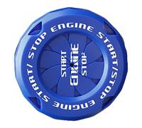 Générique Protecteur de Bouton Start Stop Moteur - Style Fibre de Carbone Décoratif - Cache Anti-Rayures pour Bouton Démarrage - pour Modification Maintenance Préventive Conducteurs Et