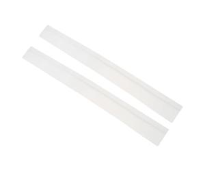 Générique Protecteur de Cuisinière à Gaz pour Espace Entre Cuisinière et Plan de Travail, 2 Pièces en Silicone Flexible Dos Antidérapant Brillant Bande D'étanchéité Design Élégant Cuisine
