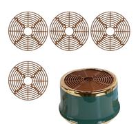 Générique Protecteur de Grille de Pot de - Protection du Sol pour Pot de Fleurs - 5 pièces de Grille en Maille découpable - Housse de Protection pour protéger Les des Chats et des Chiens | pour