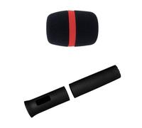 Générique Protecteur de poignée de Microphone en Silicone, Manchon en Caoutchouc Antichoc pour scène KTV, Accessoires de Dispositif de Spectacle en Plein air, Protecteur de Microphone KTV