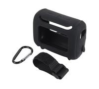 Générique Protecteur en Silicone Flexible avec Sangle Amovible pour Petit Haut-Parleur GO 5, Absorption des Chocs et Bande de Protection antidérapante