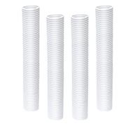 Générique Protecteur Garde De Tronc, 4 Pièces Tube De Barrière pour Jeunes Arbres, Protecteur pour Jeunes Arbres Fruitiers, pour Clôture Jardin Paysage Extérieur Ferme Foresterie Cour Arrière-Cour