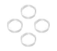 Générique Protecteurs De Joystick Transparents - Anneaux De Protection Transparents pour Bâton De Jeu, Couvercles De Protection Anti-Usure, Accessoires De Contrôle De Précision | Ensemble Bâton
